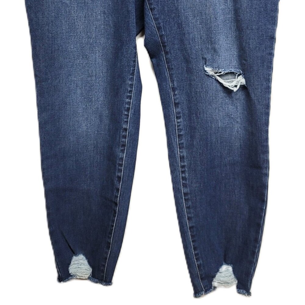 Lane Bryant Flex Magic Waistband Distressed High Rise Jegging Jeans 22 - Picture 3 of 7